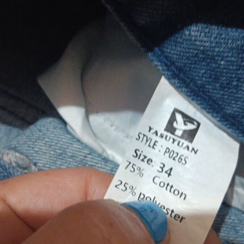 Men's jeans new, blue, sizes L and XL