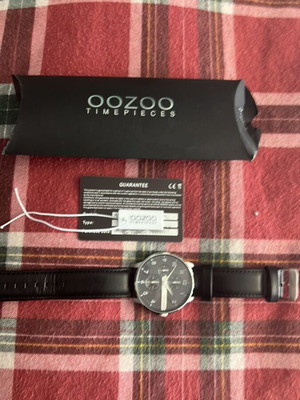 Oozoo wristwatch men's new black