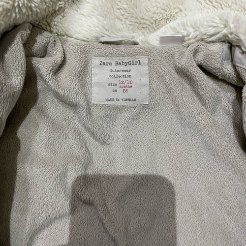 Zara baby jacket 12-18 months