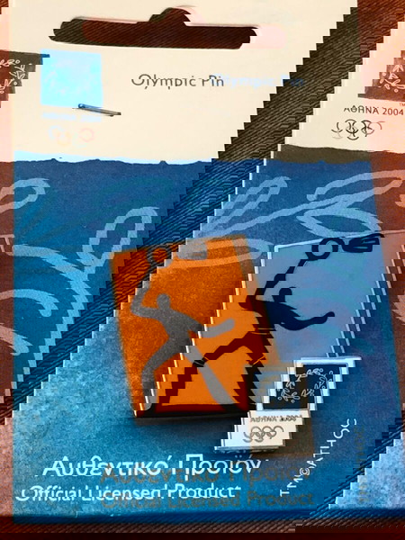 Αυθεντική καρφίτσα ολυμπιακών αγώνων Αθήνα 2004