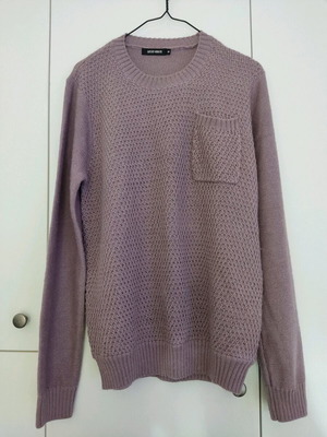 Antony Morato purple knitted sweater M used, wool blend with alpaca