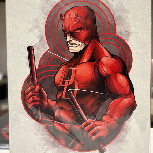 Marvel Daredevil metal poster 32x44 with magnet like new