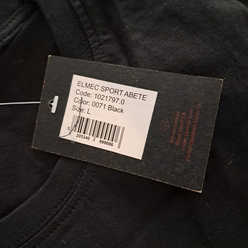 Harley Davidson cap one size and large t-shirt set new