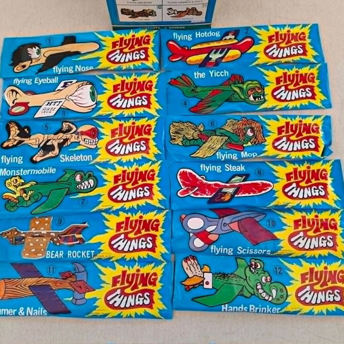 Funny Glitter box with 12 designs total 48 new funny gliders