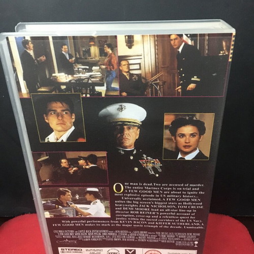 A Few Good Men VHS used, English version without subtitles