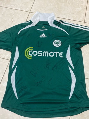 Φανέλα Παναθηναϊκού υπογεγραμμένη σεζόν 2006/7 σαν καινούργιο