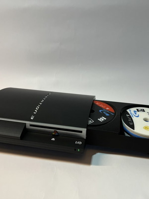 Playstation 3 Coaster Holder with 12 Printed Coasters new
