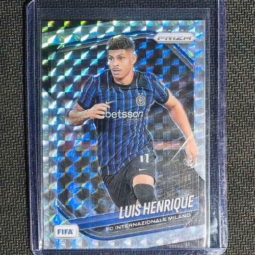 Luis Henrique Panini Prizm FIFA 2025-26 FC Internazionale Milano Silver Prizm card new