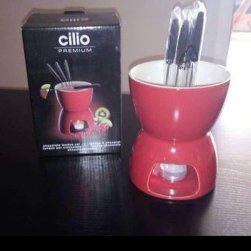 Linea Cilio porcelain chocolate fondue new