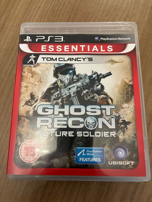 Ghost Recon Future Soldier PS3 като нов с ръководство