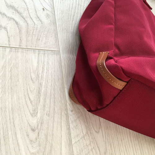 Superga utility tote bag used, red
