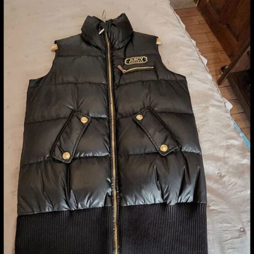 Juicy Couture jacket long black like new, size M