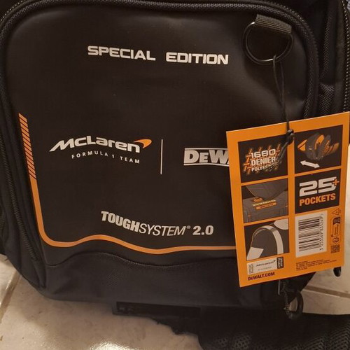 DeWalt McLaren ToughSystem 2.0 Half-Width Bag new
