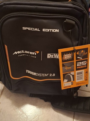 DeWalt McLaren ToughSystem 2.0 Half-Width Bag new