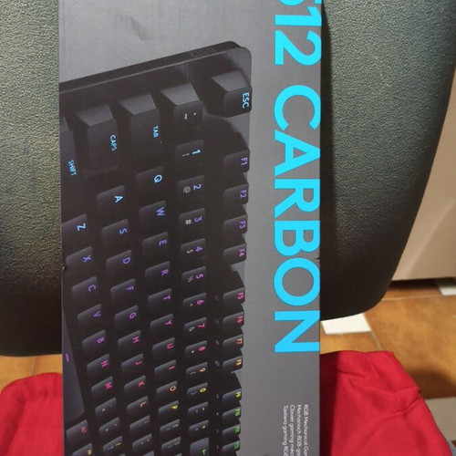 Logitech G512 Carbon mechanical keyboard with brown switches new