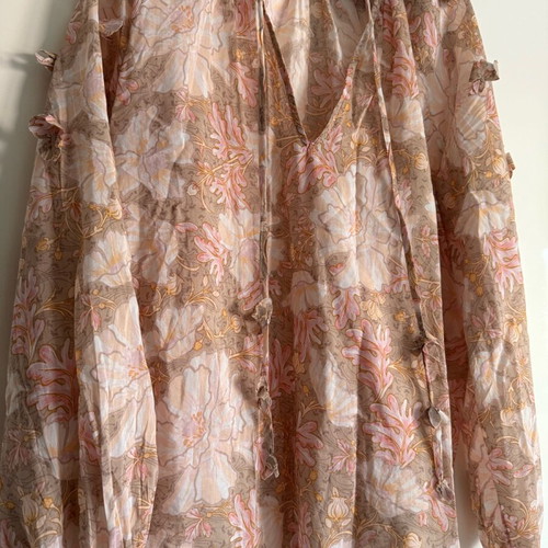 Zini boutique shirt like new, beige, size M