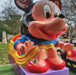 Coin-operated rocking games used