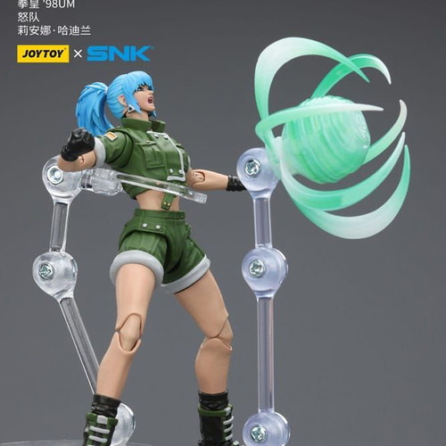 Leona Heidern collectible figure new, The King of Fighters 98