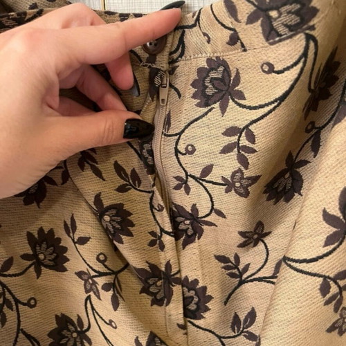 Tailored suit set beige-brown size 50 like new