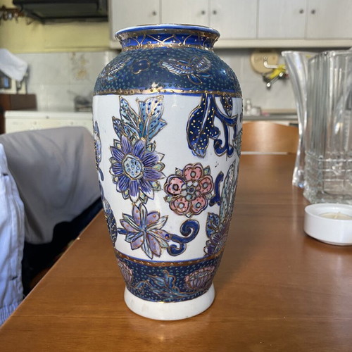Delft hand made vase like new, vintage Dutch