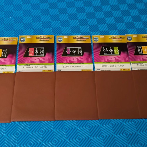Panini FIFA 365 Team Mates 5-Card Set like new with sleeves