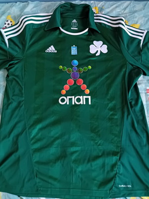 Панатинайкос Adidas футболна фланелка 2012 като нова, размер XXL