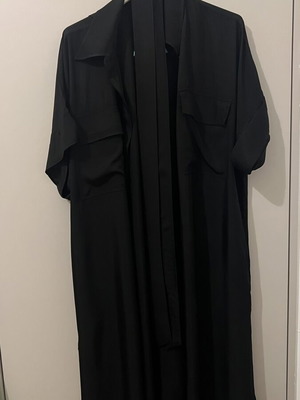 Καλοκαιρινό φόρεμα Massimo Dutti σαν καινούργιο, μαύρο, μέγεθος XL