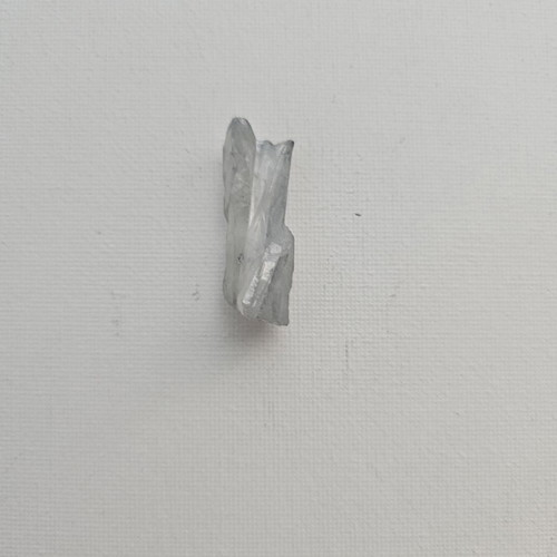 Decorative crystal natural stone in blue shade like new
