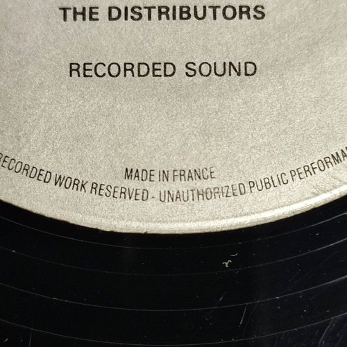 The Distributors Get Rid Of These Things vinyl like new, punk