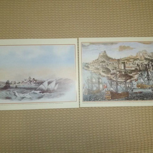Engravings new, pack of 8 pieces 49x35