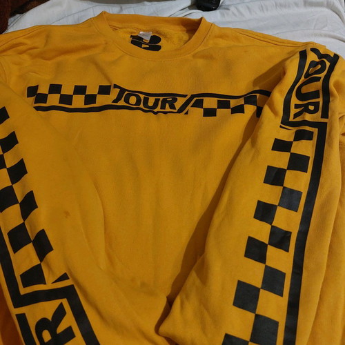 Bieber collectible blouse used, yellow, size M