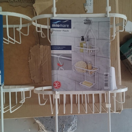 Bathroom shelves set of 2, new