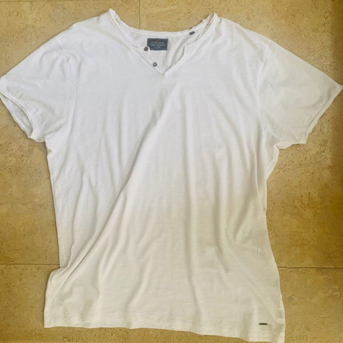 Funky Buddha T-shirt new, white, XXL