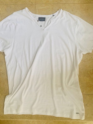 Funky Buddha T-shirt new, white, XXL