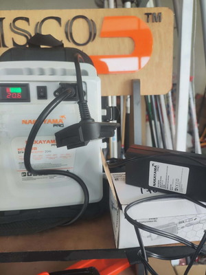 Borman Nakayama EC1608 Backpack Battery new with light