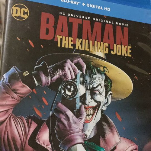 Batman The Killing Joke Blu-Ray like new, animated