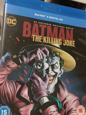 Batman The Killing Joke Blu-Ray like new, animated