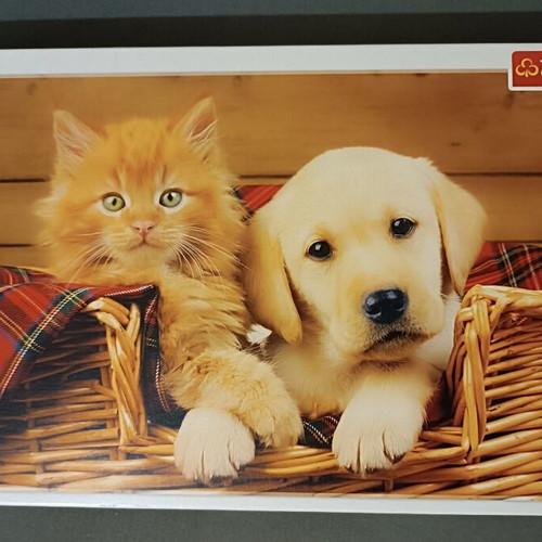 Children's puzzles used, set of 4 pieces