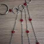 The Vampires Kiss gothic handmade chainmail choker