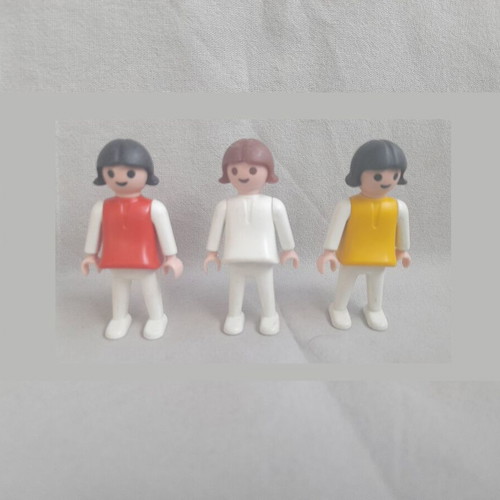 Playmobil used small girls figures set of 3