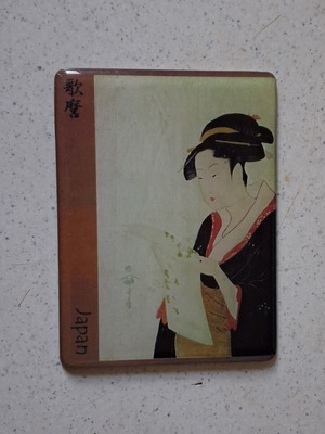 Μαγνητάκι συλλεκτικό Kitagawa Utamaro σαν καινούργιο, Ukiyo-e Art Japan