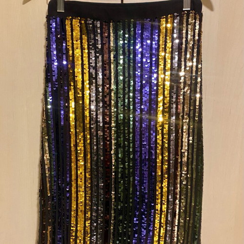 Celestino skirt with sequins, new, multicolor, one size