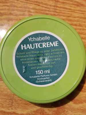 Care cream box used, plastic