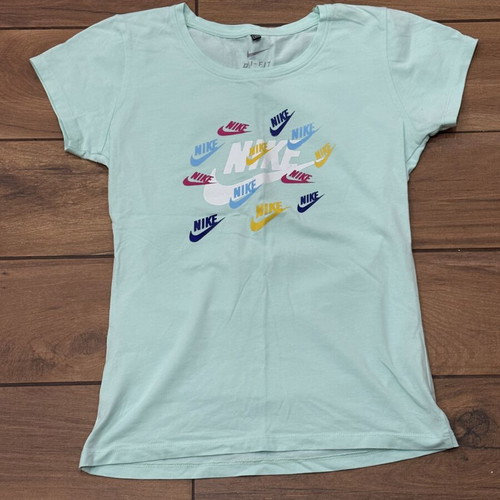 Nike sports t-shirt for girls 13-14 years like new, turquoise