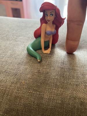 Ariel figure used, missing tail