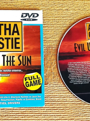 Agatha Christie Evil Under The Sun PC game like new