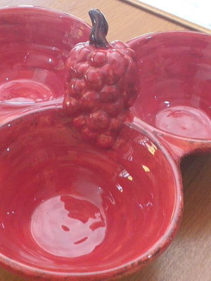 Πιατέλα με θήκες για ξηρούς καρπούς καινούργια