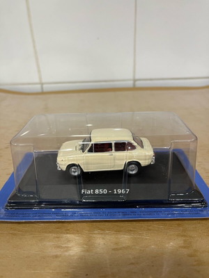 Collectible Fiat 850 1967 Miniature Scale 1:43 New