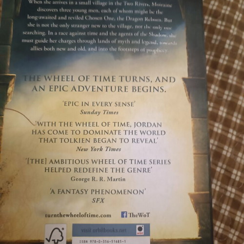 The Wheel of Time book new, English