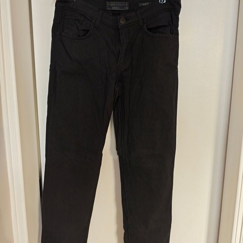 Angelo Litrico (C&A) men's pants used, black/dark gray, slim fit W34 L32